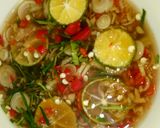 A picture of step 2 of Steamed Snails with Lemongrass and Lime Leaves - Ginger Fish Sauce Dip.