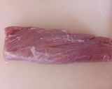 A picture of step 1 of Stuffed pork fillet with roasted carrots.