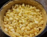 Almás-vaníliás pudingtorta /Apfel-Puddingkuchen recept fázis 4 fotója