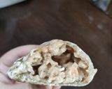 Foto del paso 9 de la receta: Empanadas rellenas de pollo con salsa bechamel y masa integral con semillas casera