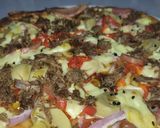 A picture of step 5 of My homemade pizza 1😍.