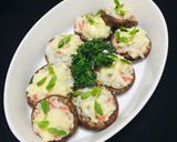Foto del paso 3 de la receta: Shiitake (hongos) Relleno en Salsa Bechamel con Surimi (palitos de Cangrejo)🍄🍄👩‍🍳