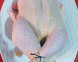 Foto del paso 13 de la receta: Pollo relleno de frutas pasas a la imperial al horno