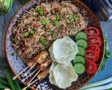 A picture of step 5 of NASI GORENG (VEGETARIAN).