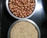 तिळ, गुळ आणि शेंगदाण्याची वडी (til gul shengdana vadi recipe in marathi) रेसिपी स्टेप 1 फोटो