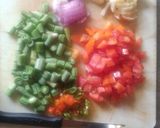 A picture of step 1 of Healthy red lentils khichdi.