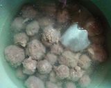 Foto langkah ke 5 dari resep Bola bakso sapi urat #bikinramadanberkesan.