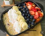 Gambar langkah 3 resipi Coconut Berries Banana Baked Oatmeal 🇲🇾.