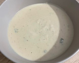 Foto del paso 9 de la receta: Tiras de pollo empanadas con salsa de quesos 🍗🫕