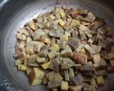 A picture of step 1 of Elephant foot yam vadai.