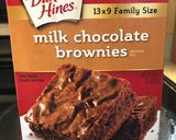 A picture of step 1 of Peanut Butter Chip Cheesecake Brownies.