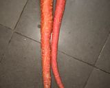 A picture of step 1 of Carrot Halwa.