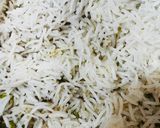 A picture of step 5 of Smoke Veggie Biryani.