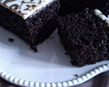 Foto langkah ke 13 dari resep Batik Chocolate Cake | Eggless - Gluten Free - Tanpa Mixer.