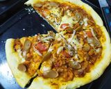 Foto langkah ke 14 dari resep Pizza teflon.