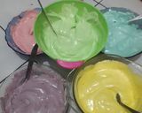 Foto langkah ke 4 dari resep Steamed rainbow cake ny liem.