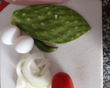 Foto del paso 1 de la receta: Huevos con Nopales a la Mexicana