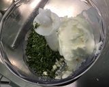 A picture of step 3 of Cucumber, Imitation Crab, and Feta Cream Appetizer Rolls.