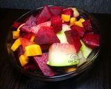 A picture of step 4 of Beetroot smoothie.
