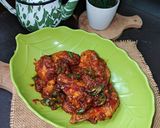Foto langkah ke 5 dari resep Ayam Tumis Cabe Hijau.