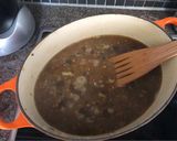 A picture of step 2 of Lentil and spinach soup - vegetarian.