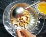 A picture of step 8 of Rava Laddu.