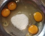 Foto langkah ke 2 dari resep Bolu Marmer 4 telur.