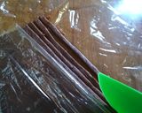 Foto langkah ke 8 dari resep Kue Tambang Coklat Pandan (Untir-Untir).