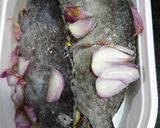 Hình bước làm 1 của món Canh cá dìa nấu thơm cà