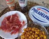 Foto del paso 1 de la receta: Bombones de jamón y queso crema