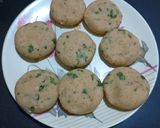 A picture of step 3 of Aloo tikki.