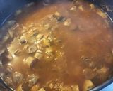 A picture of step 3 of Tomato, Mushroom, and Parsnip Soup.