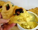 Foto del paso 6 de la receta: Pan a la sartén, sin levadura, y casi sin amasado-Pan Naan