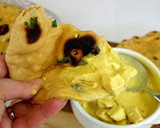 Foto del paso 6 de la receta: Pan a la sartén, sin levadura, y casi sin amasado-Pan Naan