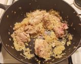 Une image de l'étape 3 de Poulet Curry au Lait de Coco.