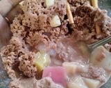 Foto langkah ke 2 dari resep Snow Ice Chocolate Cashew.