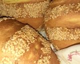 صورة لخطوة 5 من وصفة خبز بالعسل والسمسم
