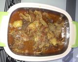 A picture of step 7 of Offal pepper soup.
