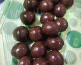 Foto langkah ke 5 dari resep Snow skin mooncake isi coklat Kacang.