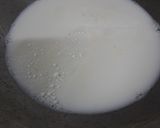 A picture of step 2 of Layered makhana kheer.