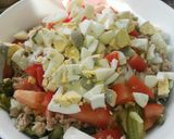 Foto del paso 4 de la receta Ensalada de judías verdes (ensalada campera)