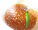 A picture of step 5 of Bihari Laal Lobia with Kheera Raita.