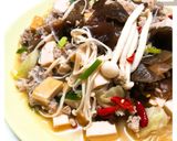 รูปขั้นตอนการทำที่ 4 ของ 🍝ยำเห็ดสามซี้🍄