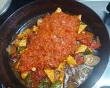 A picture of step 6 of Kadai Paneer Masala.