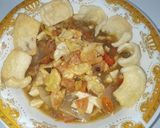 Foto langkah ke 5 dari resep Seblak tahu asam pedas.