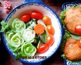 Hình bước làm 7 của món Mâm cơm chay cho ngày đầu tháng