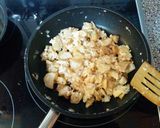 Foto del paso 8 de la receta Revuelto de bacalao (Bacalao dorado)