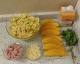 Foto del paso 6 de la receta: Pasta farfalle de limón con crema de mango y pesto de frutos secos