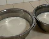 A picture of step 3 of Stuffed Idli in two color.