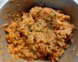Foto del passaggio 7 della ricetta Spicy salmone crispy rice ball